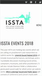 Mobile Screenshot of issta.ie